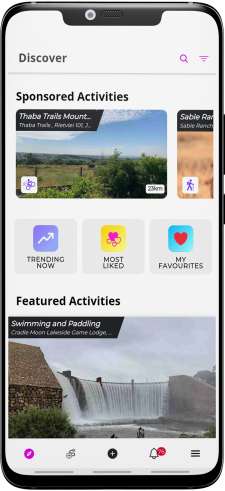 ActiFinder Social App - Discover