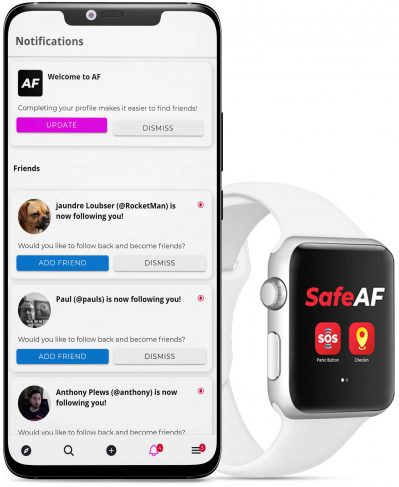 ActiFinder Notifications and Wearable Watch